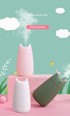 USB Air Humidifier Cute Cat Desktop Diffuser 200ML