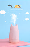 USB Air Humidifier Cute Cat Desktop Diffuser 200ML