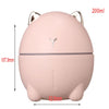 USB Air Humidifier Cute Cat Desktop Diffuser 200ML