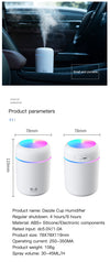 300ml Humidifier USB Ultrasonic Dazzle Cup Aroma