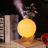 880ML 3D Moon Lamp Moonlight Humidifier